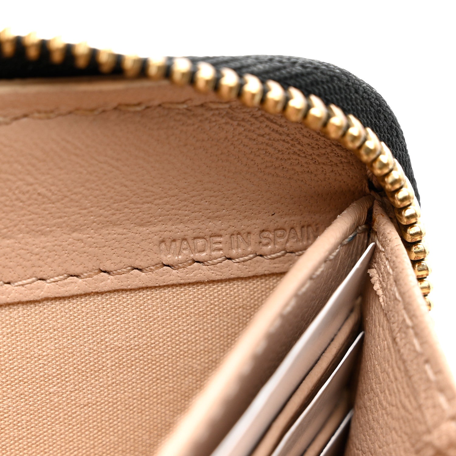 Chloe Grained Calfskin Marcie Long Zip Around Wallet Black 7 of 7