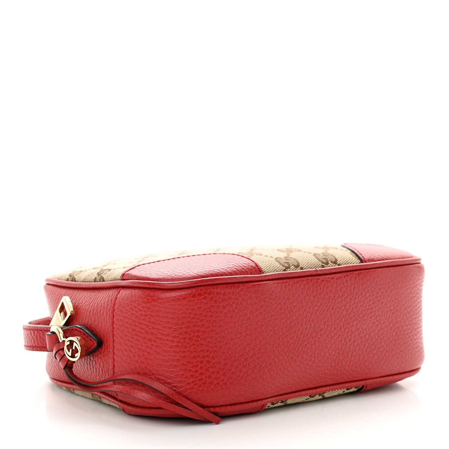 Monogram Mini Bree Messenger Bag Red