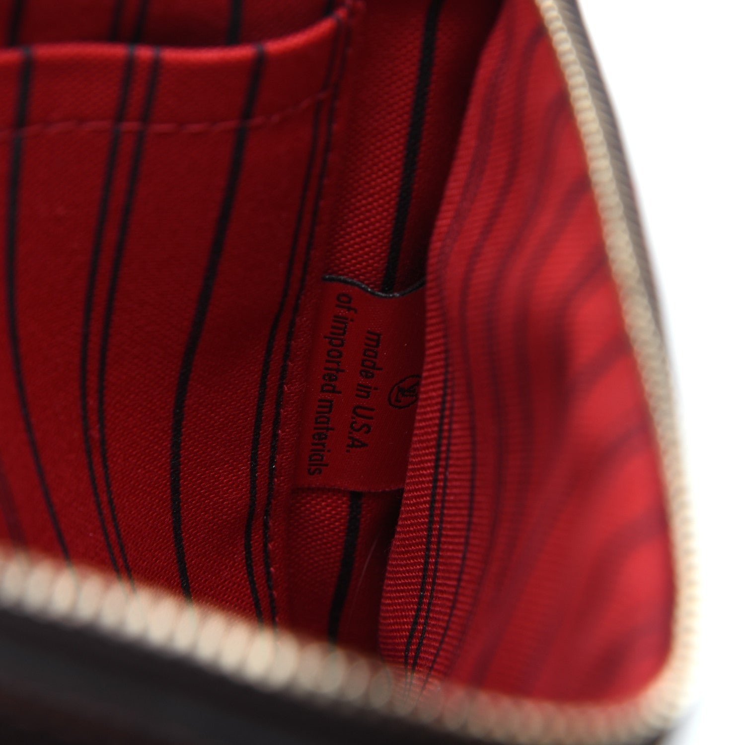 Louis Vuitton Damier Ebene Neverfull MM GM Pochette 9 of 15