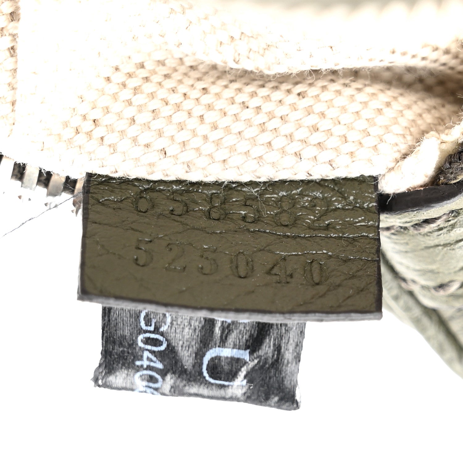 Gucci Piuma Calfskin Jumbo GG Embossed Small Belt Bag Dark Green 7 of 10