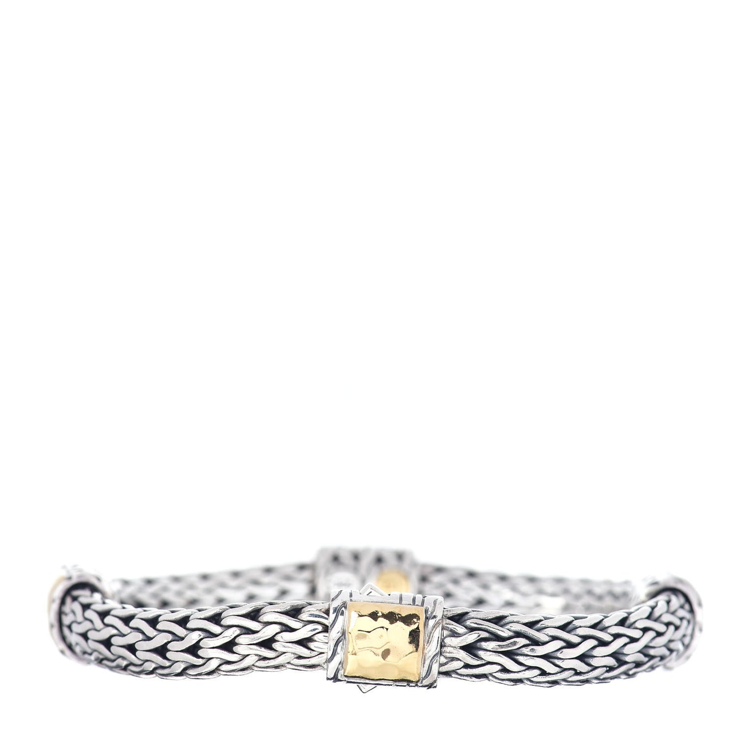 Sterling Silver 22K Yellow Gold Palu Station Bracelet