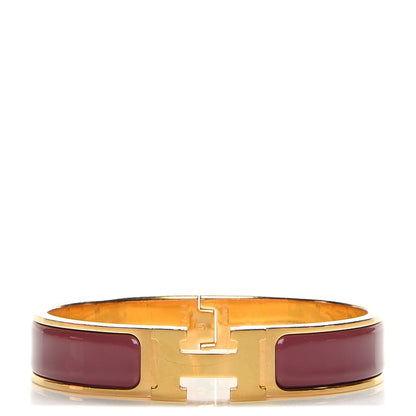 Hermes Enamel Narrow Clic Clac H Bracelet PM Muscat 1 of 6