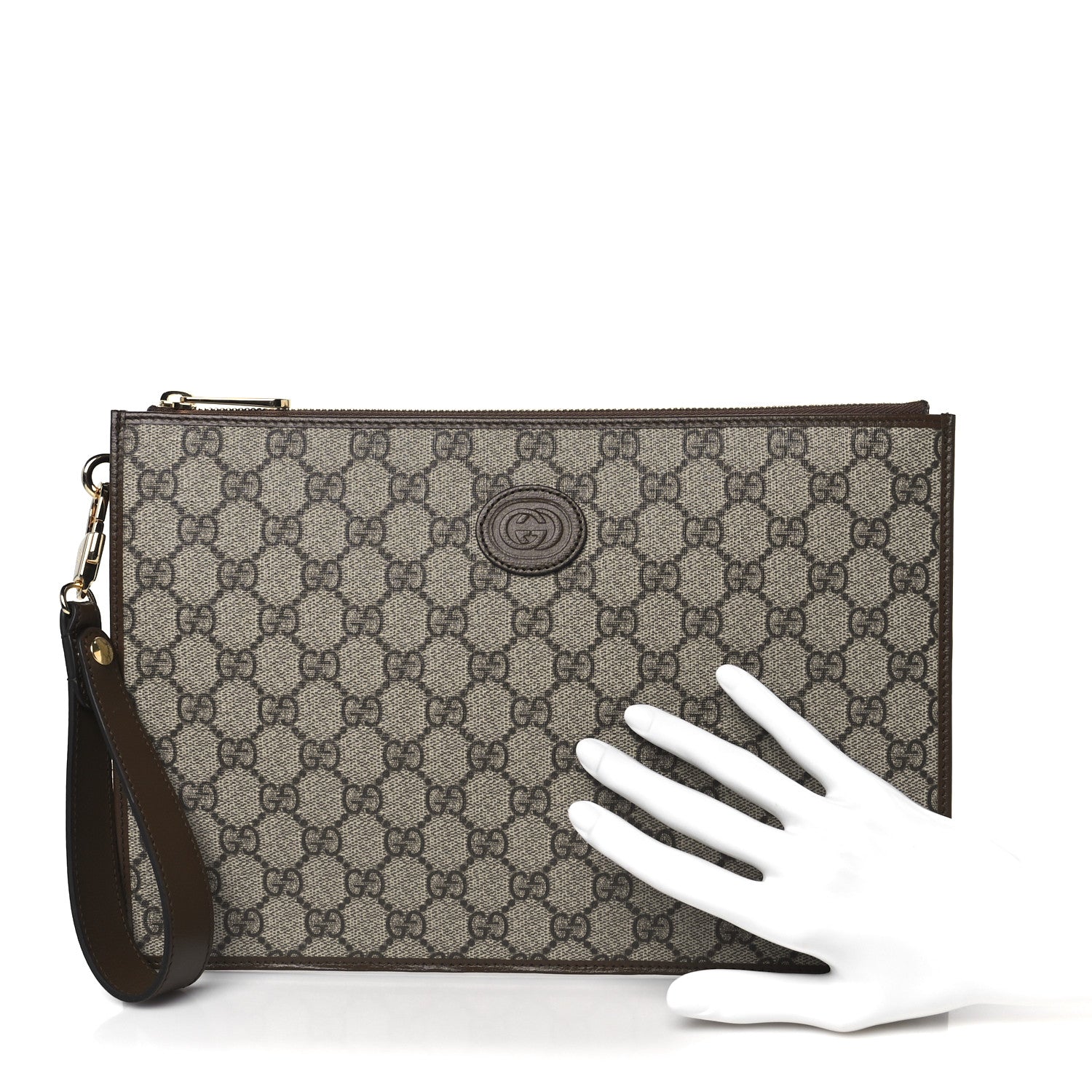 グッチメッセージバックGG Supreme Monogram Leather Authentic Gucci GG Supreme Monogram Canvas Messenger Crossbody Bag