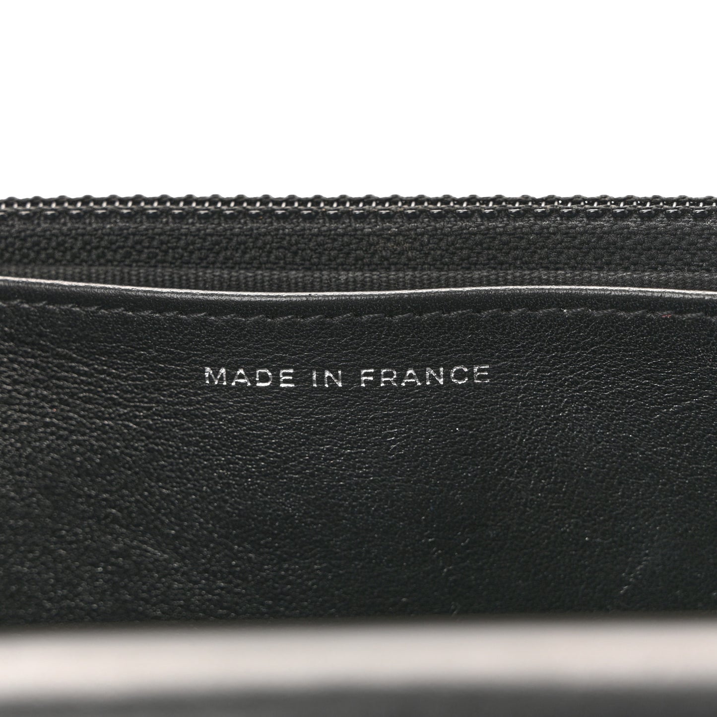 Caviar Quilted Boy Wallet On Chain WOC Black