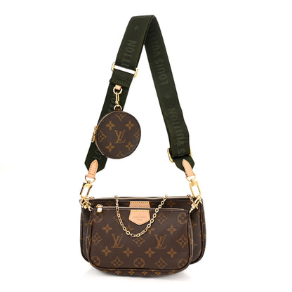 Louis Vuitton Monogram Multi Pochette Accessories Kaki 1 of 10