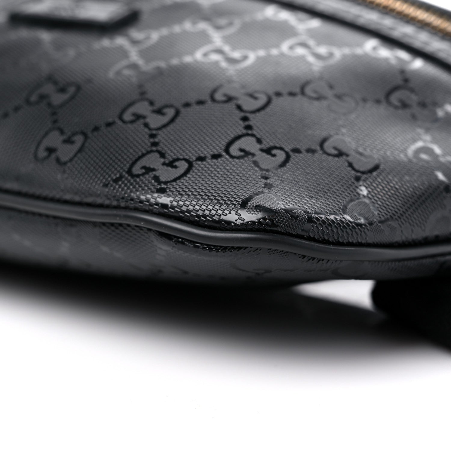 Gucci Imprime Monogram Belt Bag Black 8 of 10