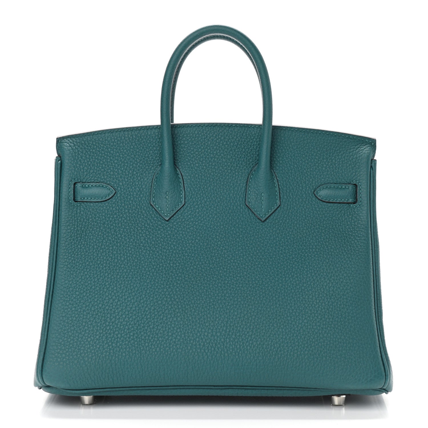 Hermes Togo Verso Birkin 25 Vert Bosphore Bleu Ocean 4 of 32