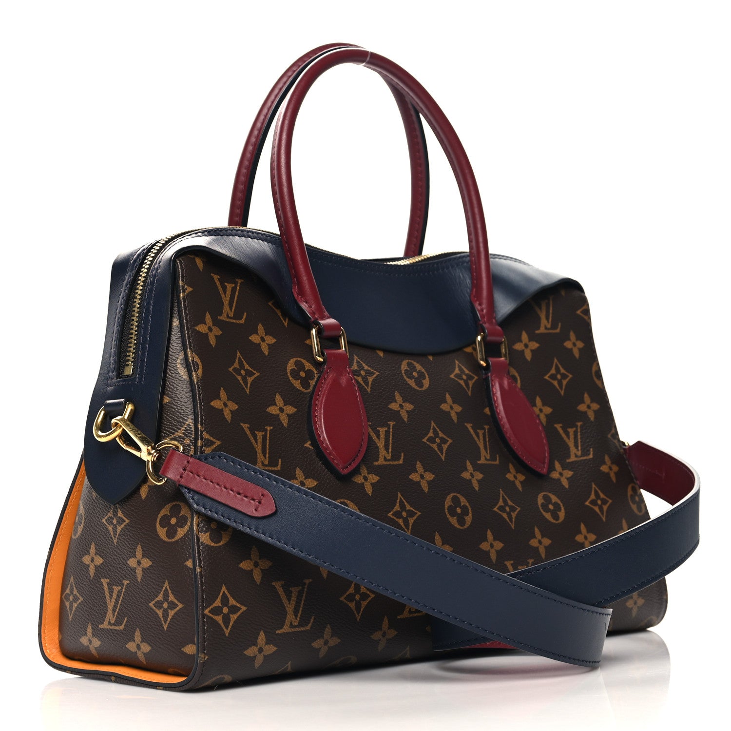 Louis Vuitton Monogram Tuileries Marine Bordeaux 3 of 9