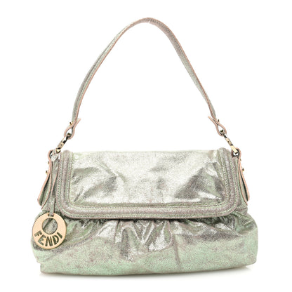 Fendi Metallic Nappa Small Chef Shoulder Bag Multicolor 1 of 11