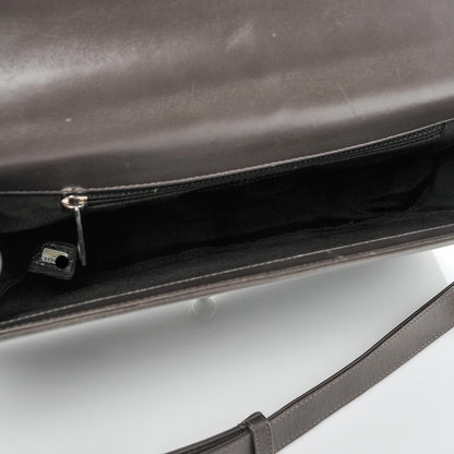 Chanel Glazed Calfskin Large Boy Flap Grey 5 of 9