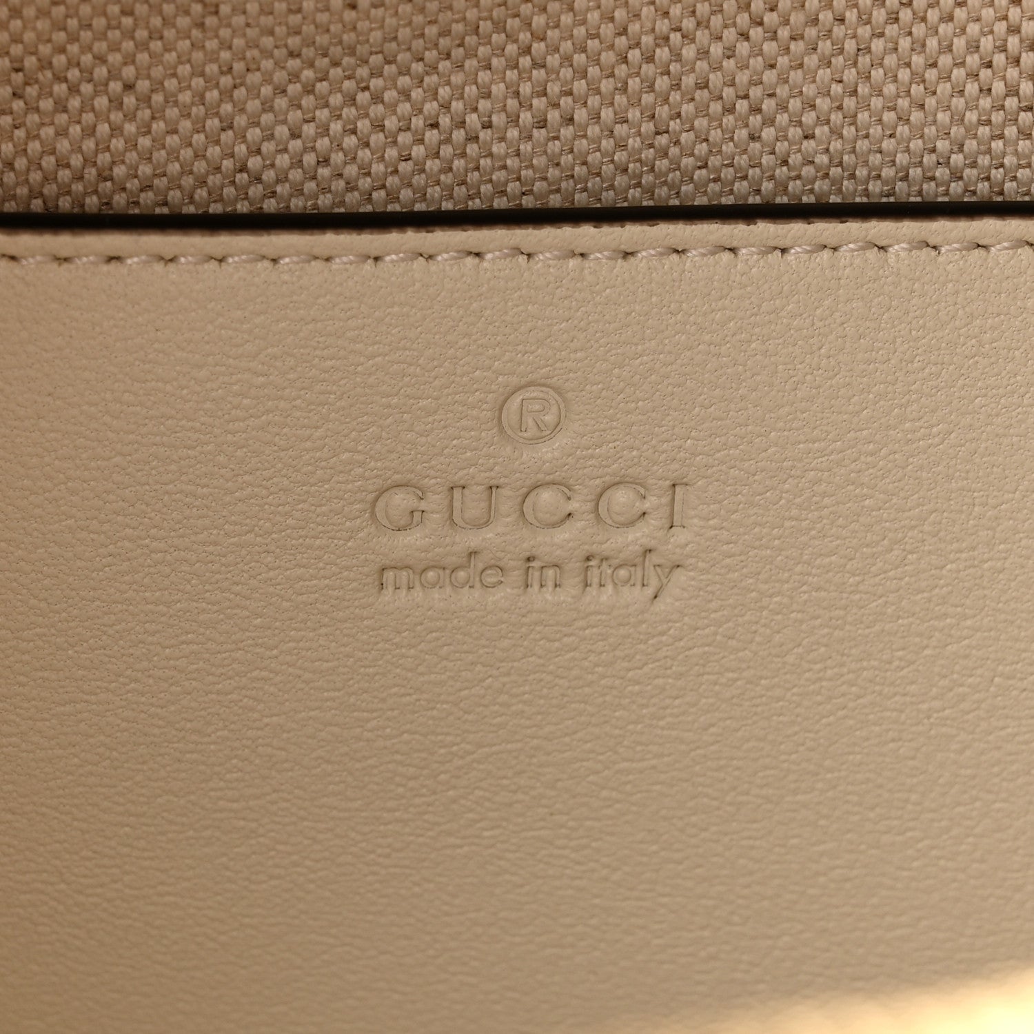 Gucci Sakai Be Green Calfskin Diagonal Stitched Blondie Top Handle Bag Mystic White 6 of 10