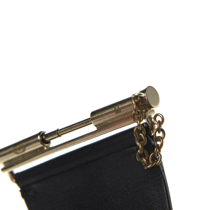 Chanel Calfskin CC Wide Cuff M Black 5 of 6