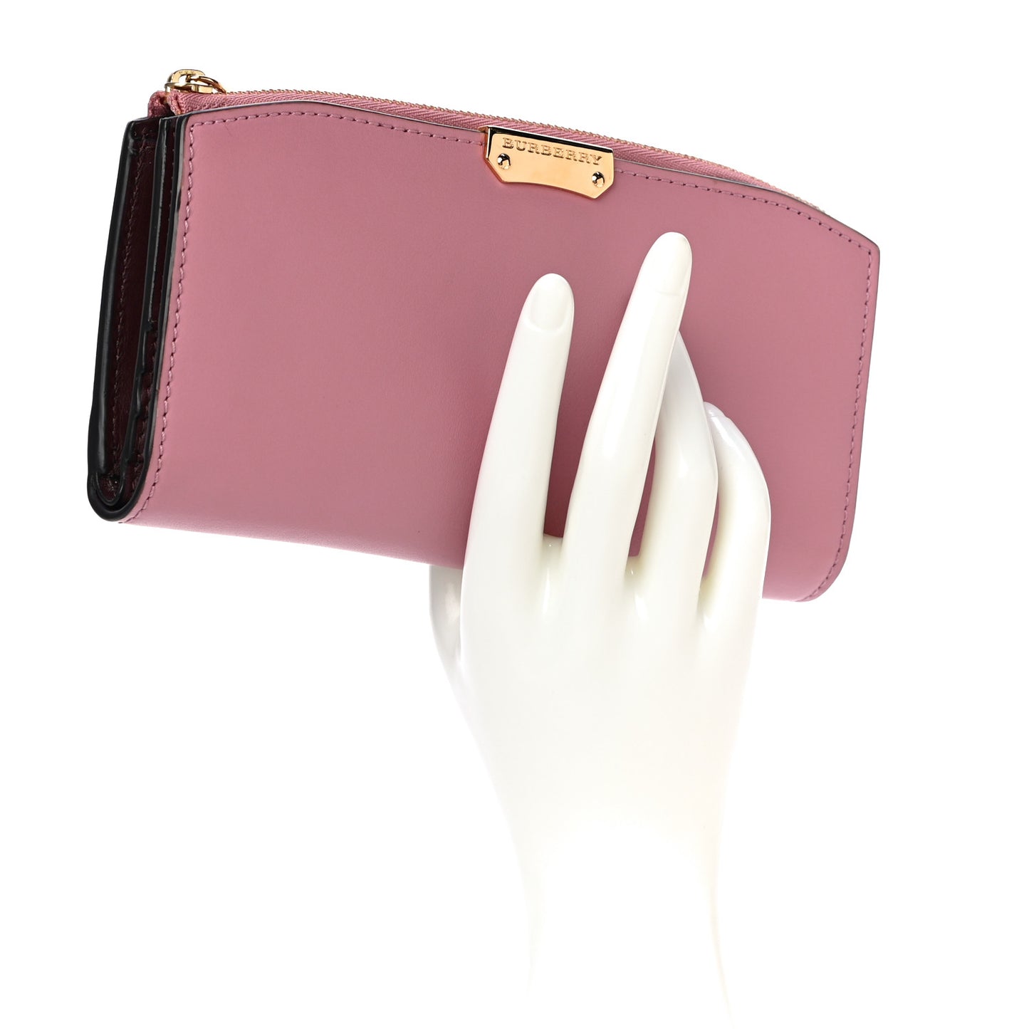 Calfskin Alvington Continental Wallet Pale Orchid