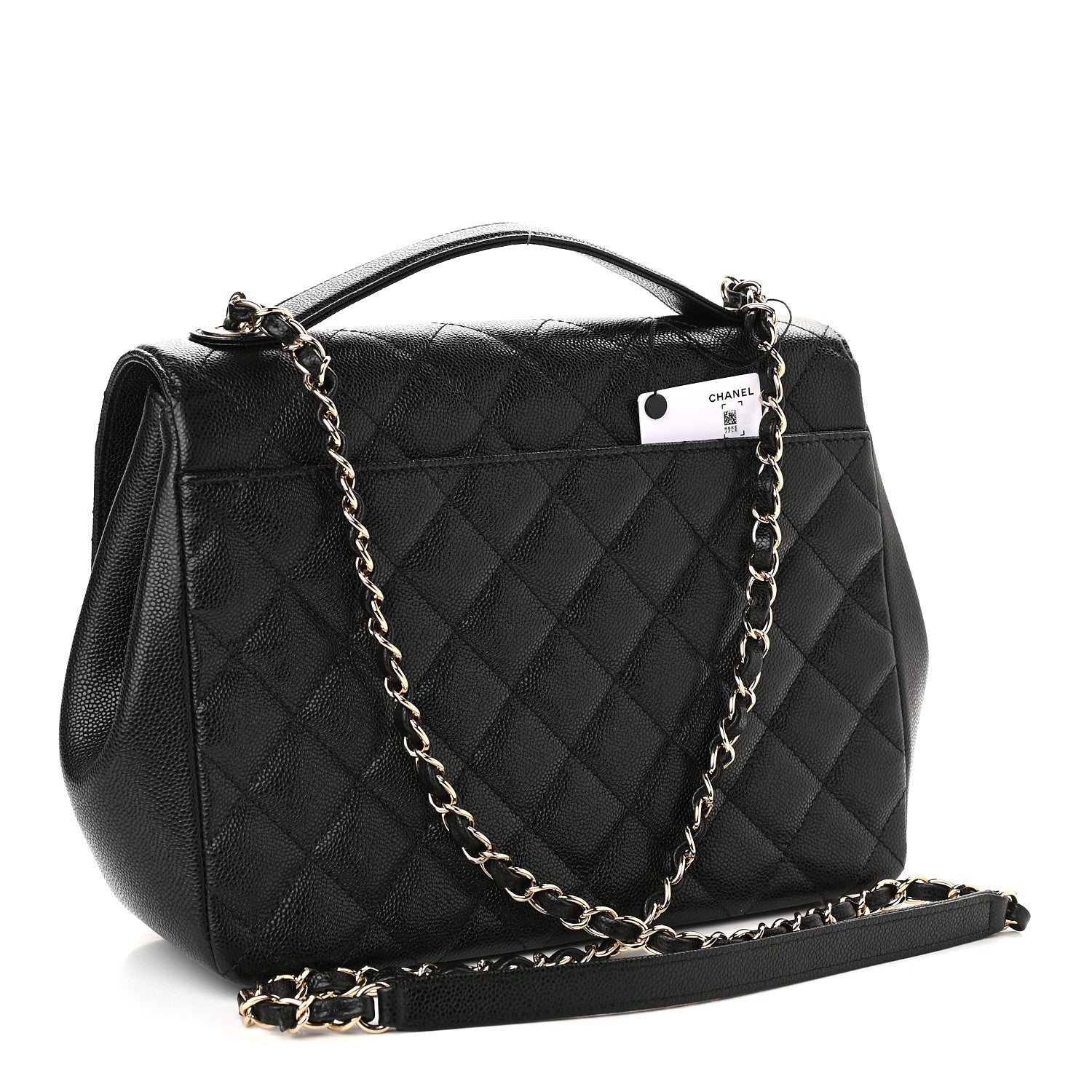 Chanel Caviar Quilted Large Business Affinity Flap Black 3 of 12
