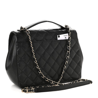 Chanel Caviar Quilted Large Business Affinity Flap Black 3 of 12