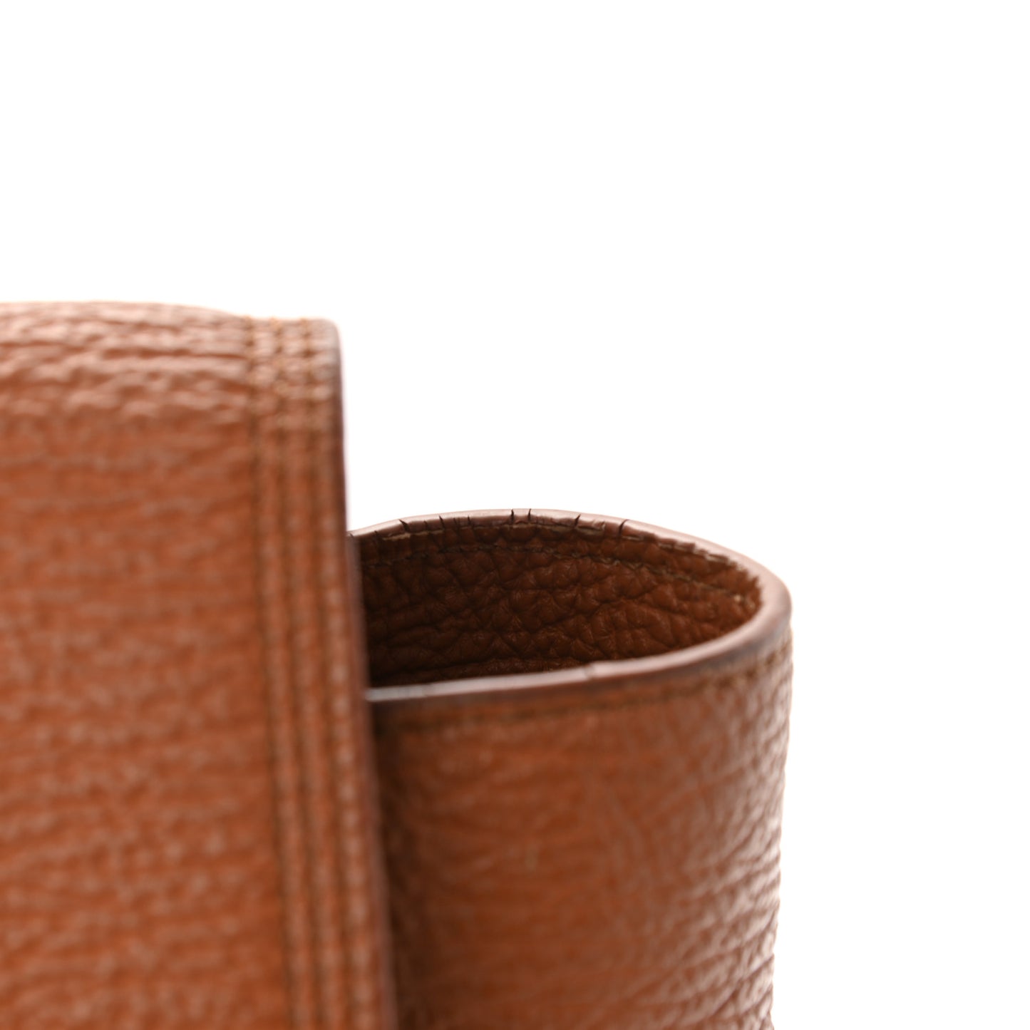 Textured Calfskin Large Pashli Satchel Amber