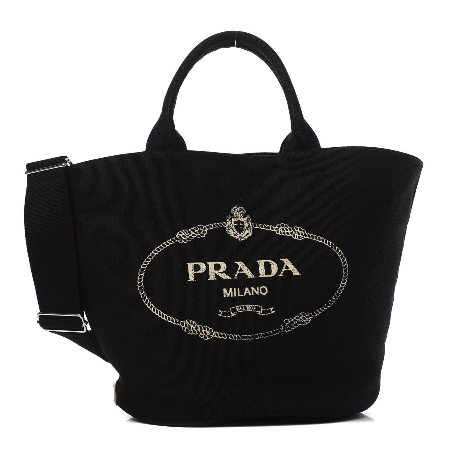 Canapa Small Shopping Tote Black
