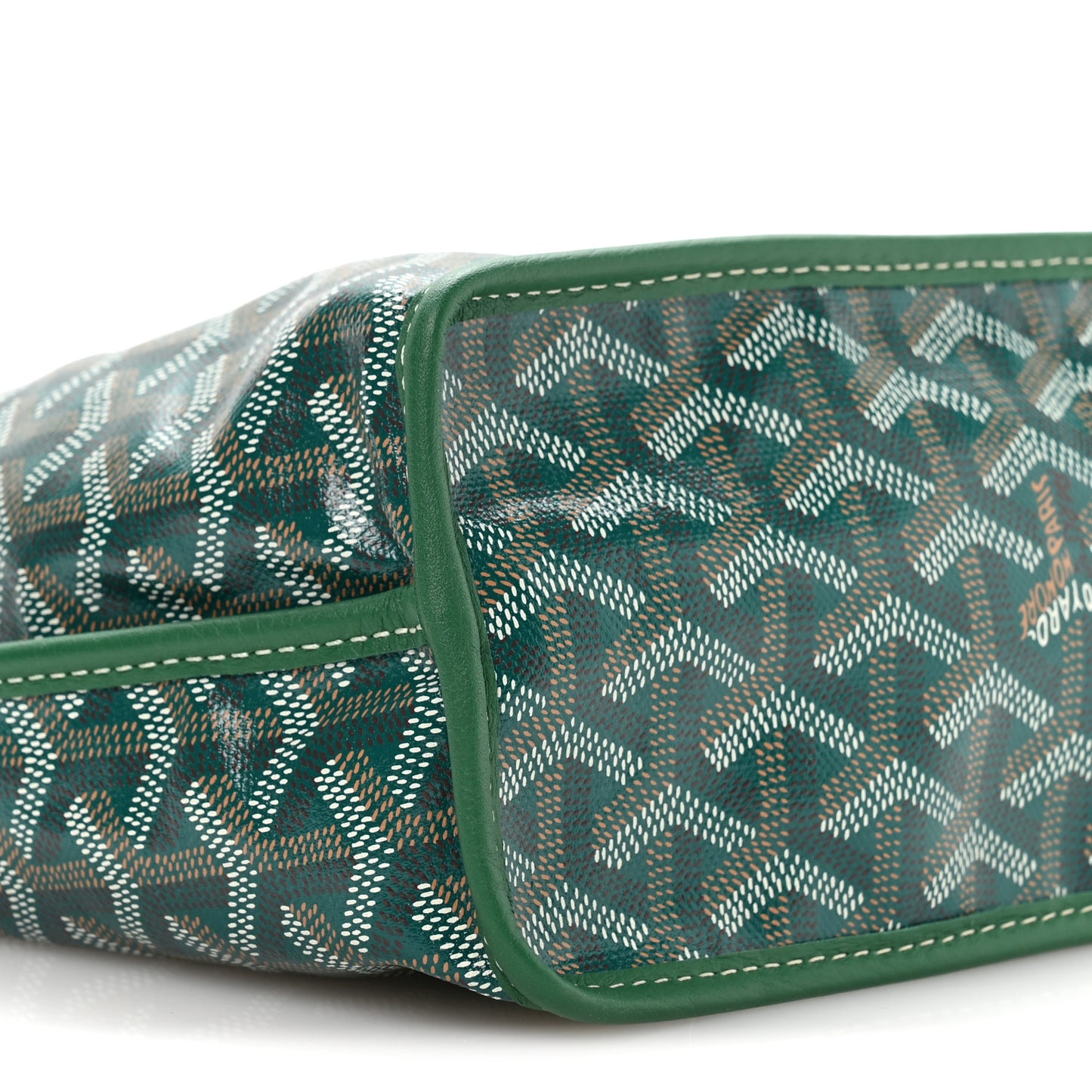 Goyardine Reversible Mini Anjou Green