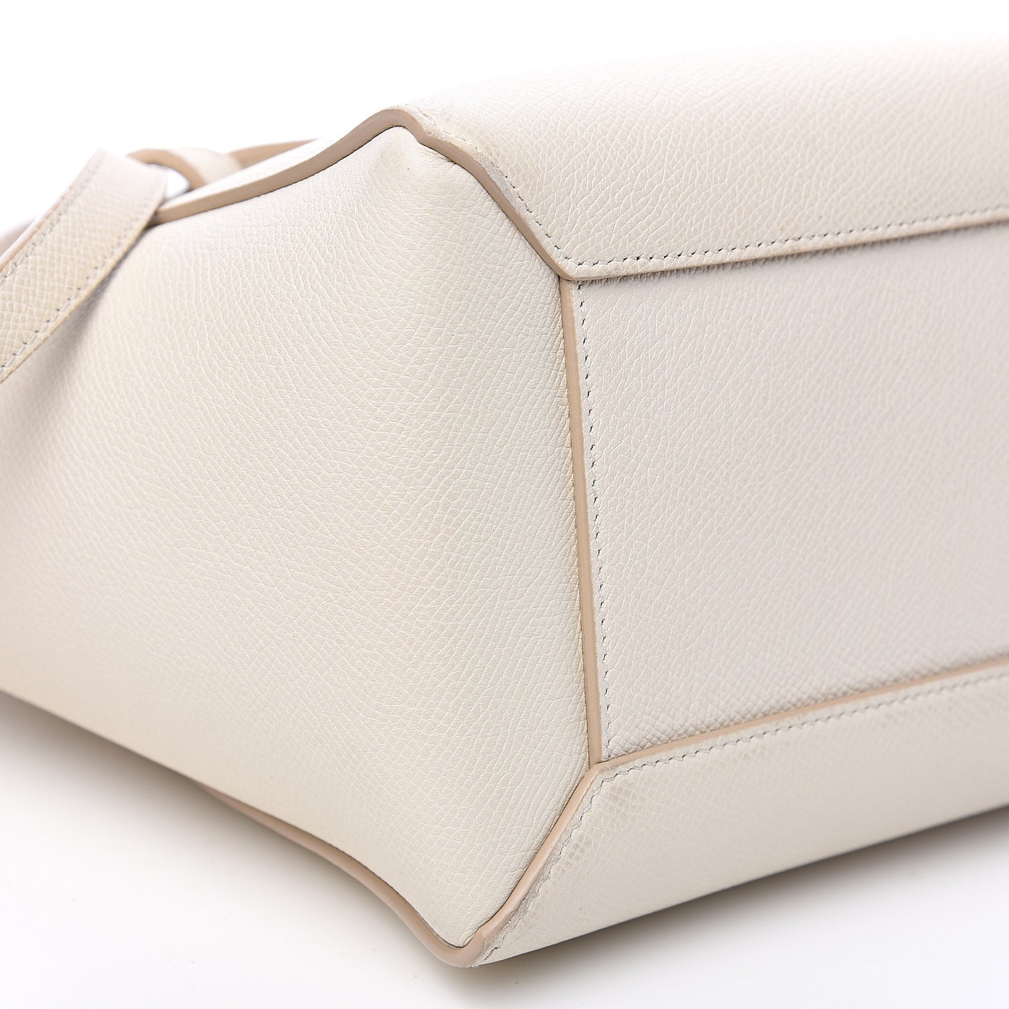 Grained Calfskin Micro Belt Bag Linen