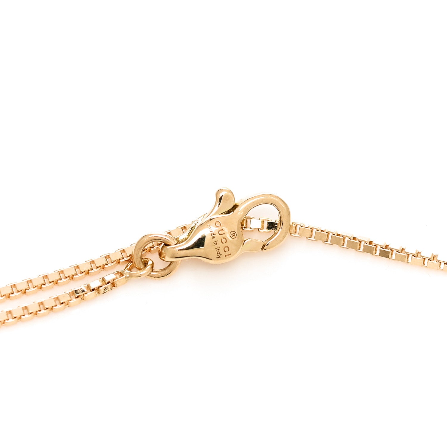 Gucci 18K Yellow Gold Link to Love Bar Bracelet 4 of 6