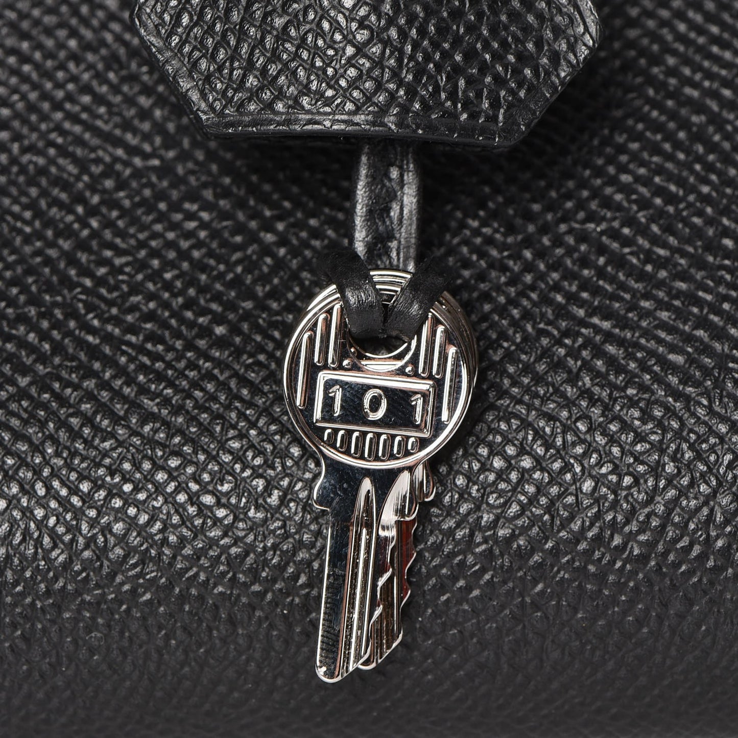 Epsom Birkin 35 Black