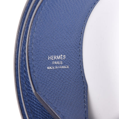 Hermes Epsom 40mm Tressage Shoulder Strap Bleu Brighton Capucine Bleu Saphir 3 of 6