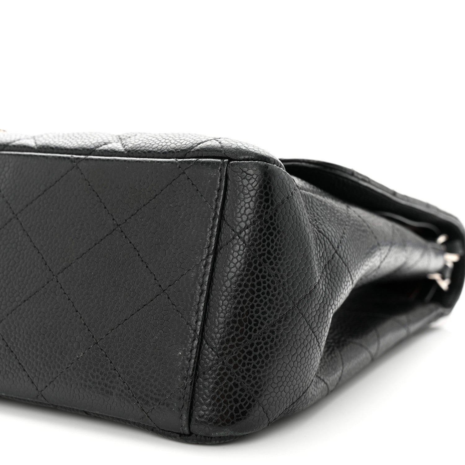 Chanel Caviar Quilted Maxi Double Flap Black 10 of 13