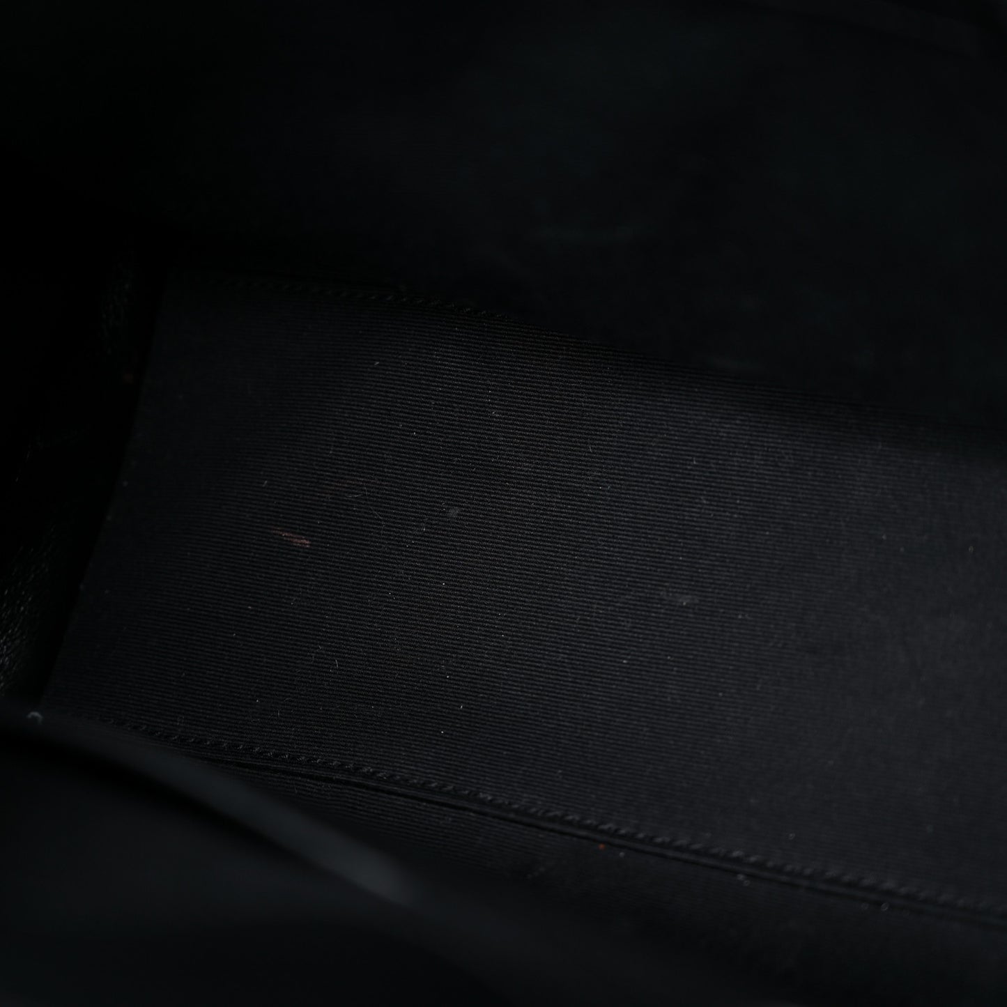 Calfskin Small Manhattan Shopper Tote Black