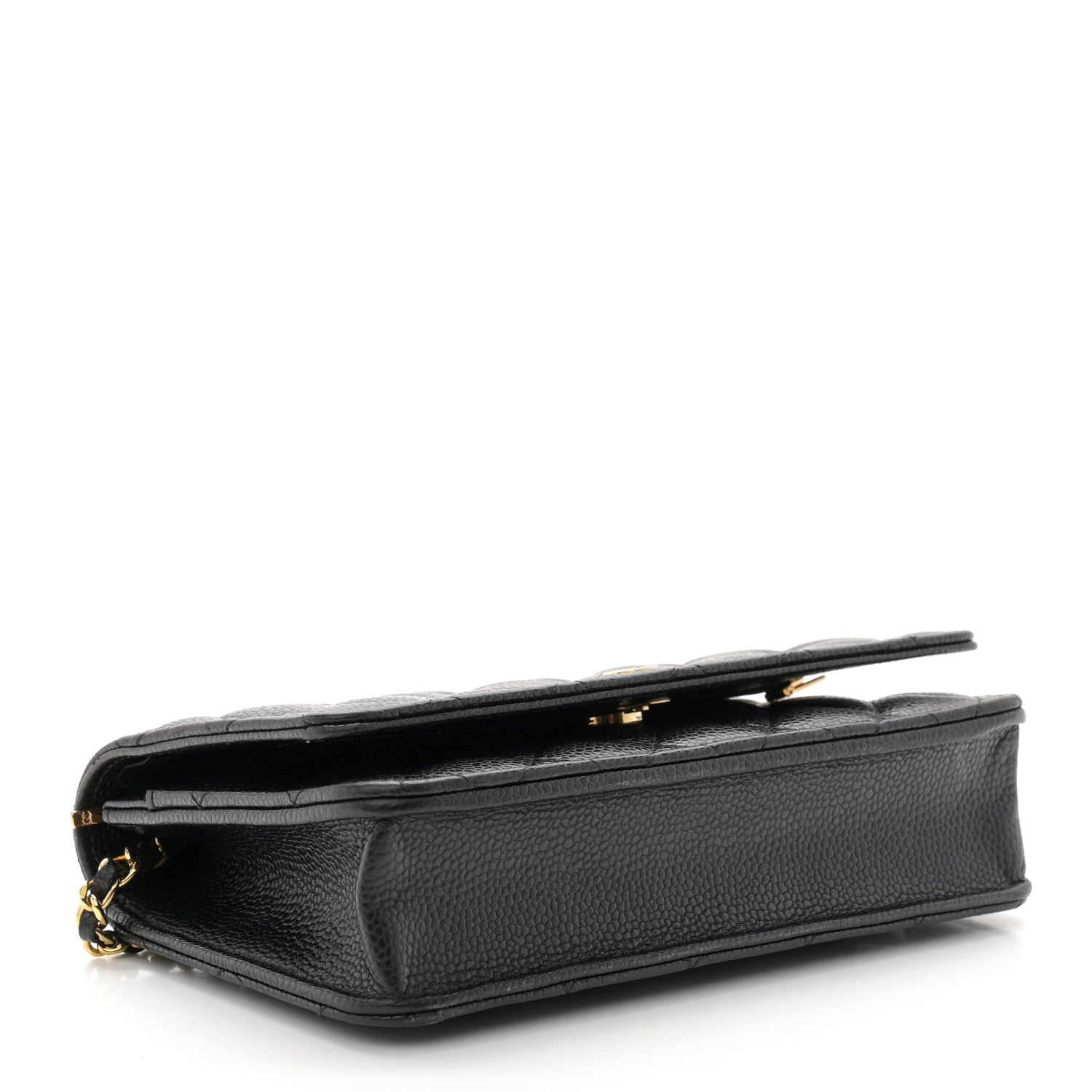 Chanel Caviar Quilted Wallet on Chain WOC Black 4 of 11