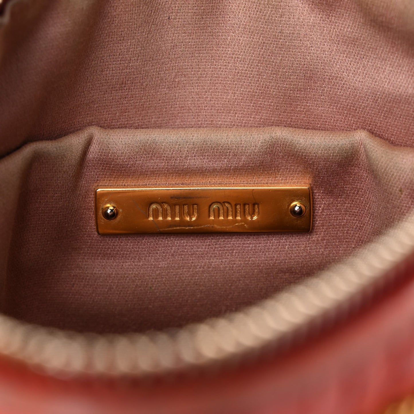Nappa Matelasse Lux Shoulder Bag Rosa