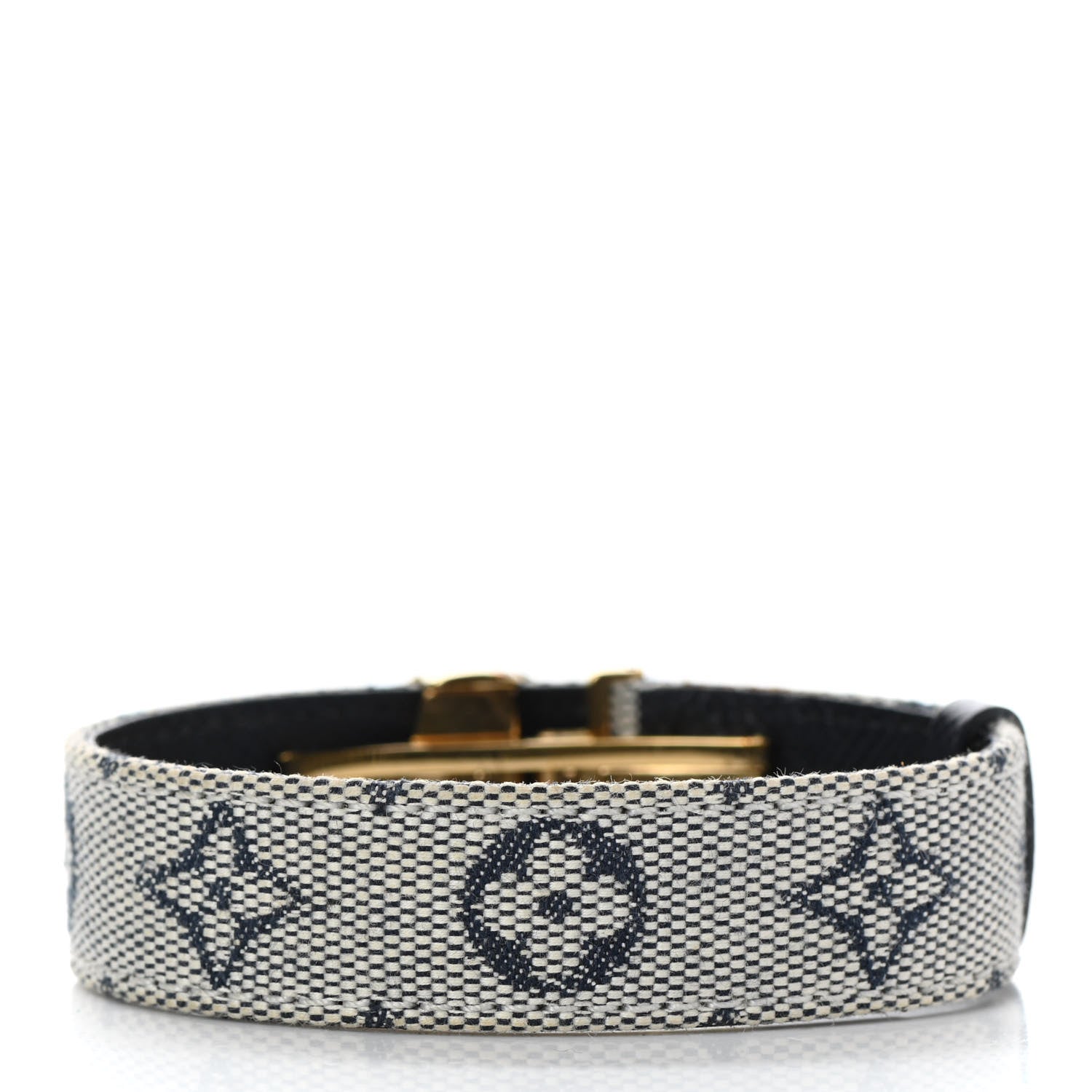 Louis Vuitton Mini Monogram Wish Bracelet Blue 3 of 4
