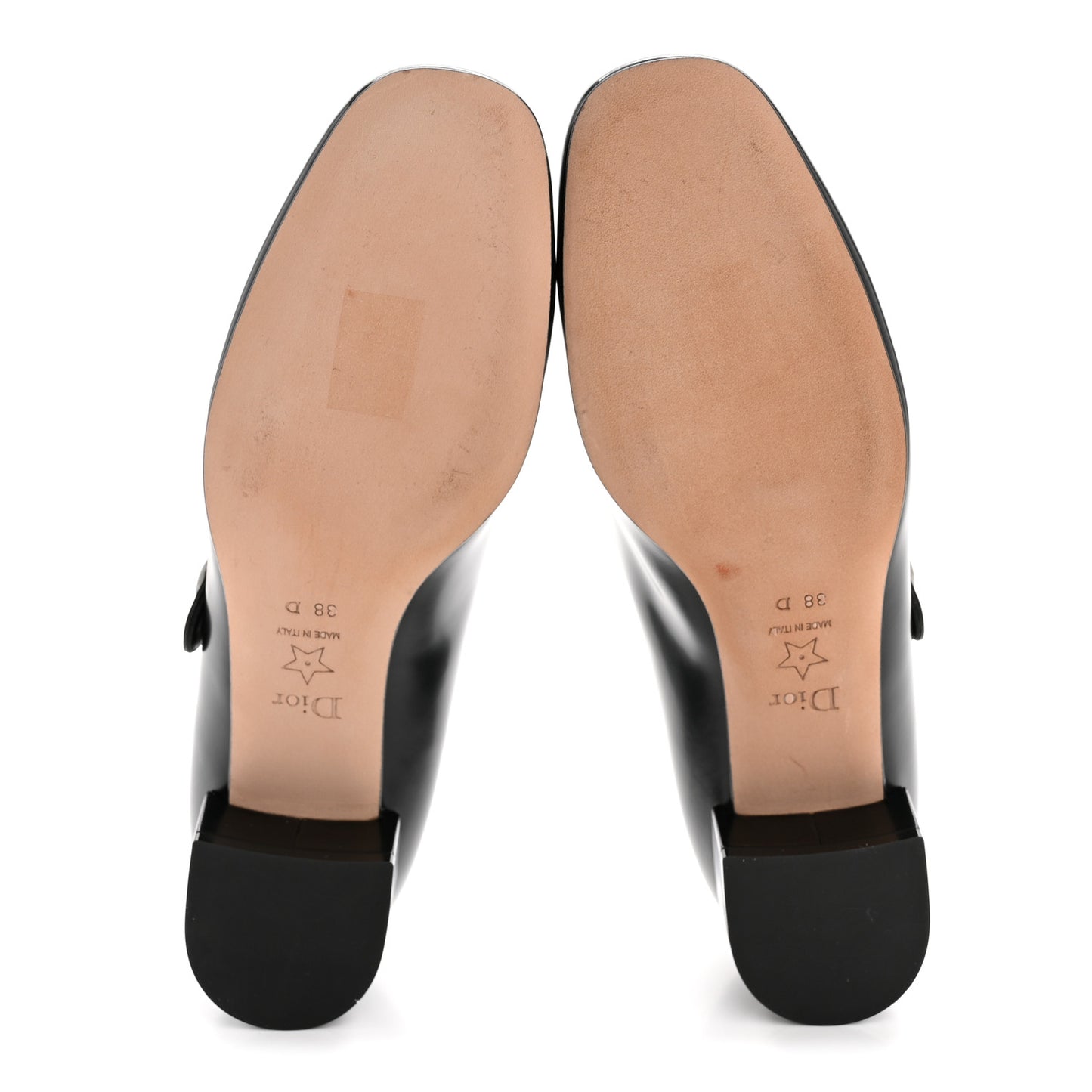 Brushed Calfskin Uniform 30mm Pumps 40 Black 38 Black