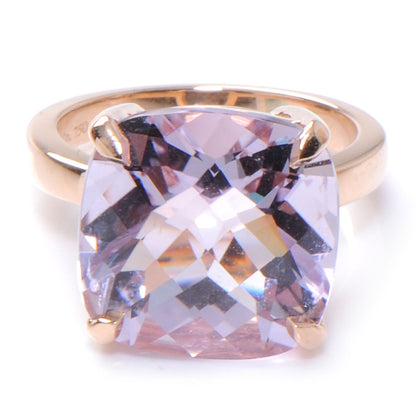 Tiffany 18K Rose Gold Amethyst Sparklers Cocktail Ring 52 6 1 of 6