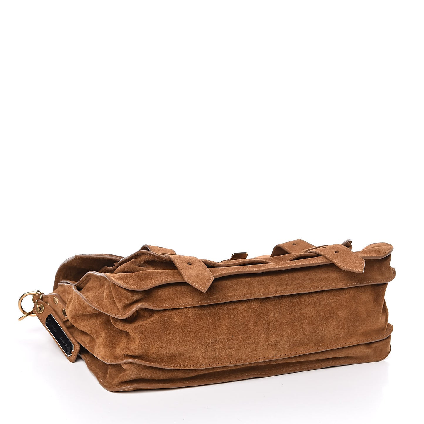 Suede Medium PS1 Satchel Tobacco