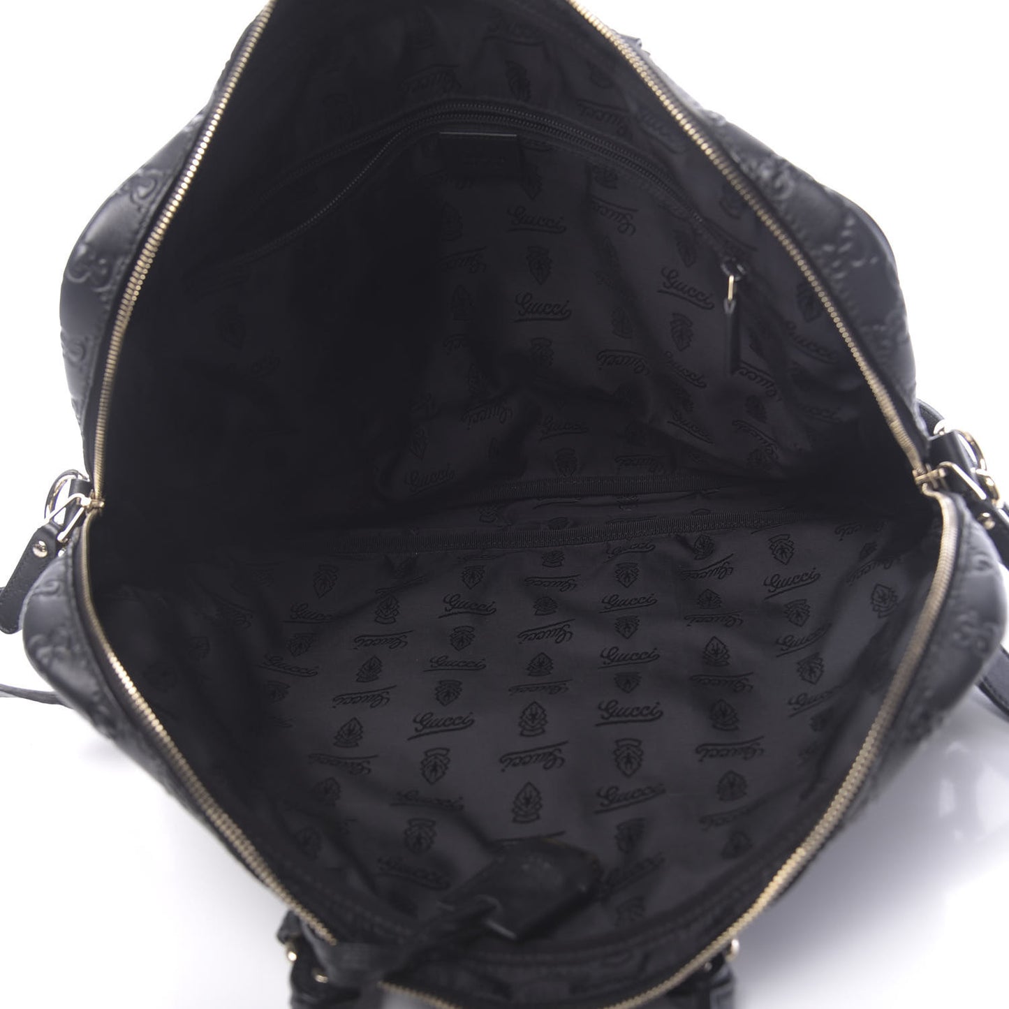 Guccissima Medium Briefcase Black