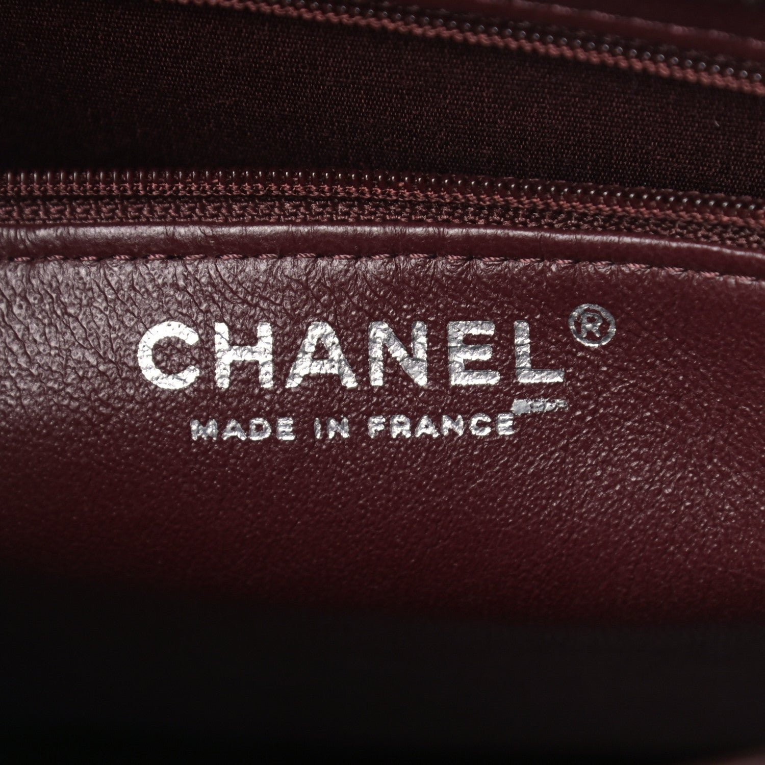 Chanel Caviar Quilted Medallion Tote Bordeaux 5 of 8