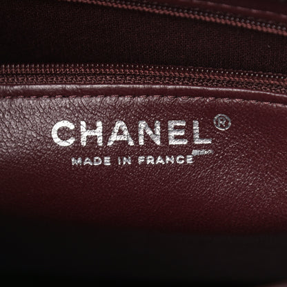 Chanel Caviar Quilted Medallion Tote Bordeaux 5 of 8