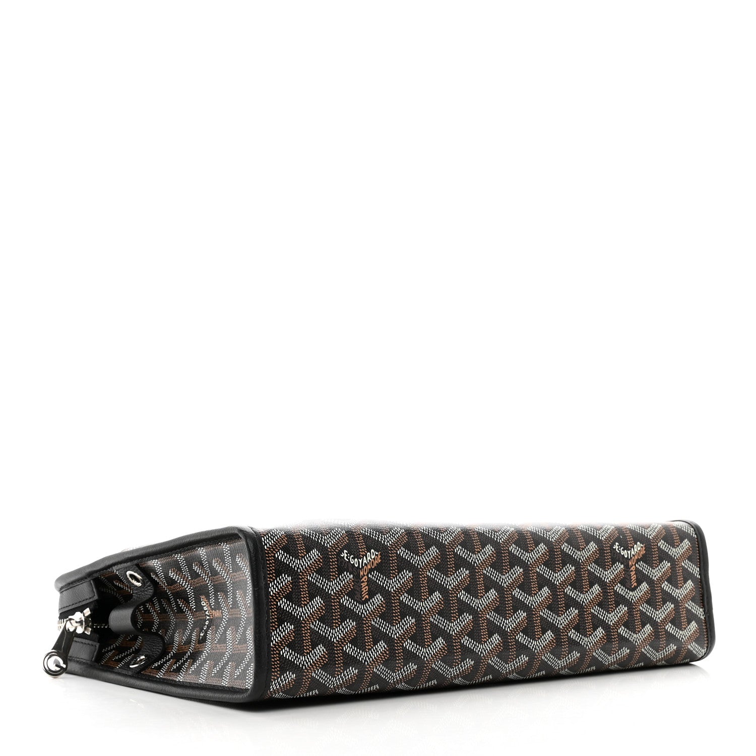 Goyard Goyardine Jouvence GM Toiletry Pouch Black 4 of 7