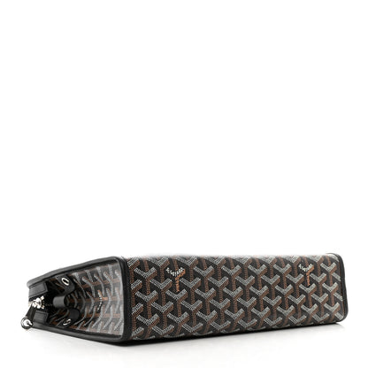 Goyard Goyardine Jouvence GM Toiletry Pouch Black 4 of 7