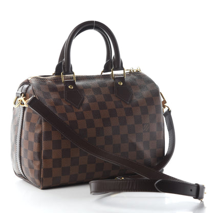 Louis Vuitton Damier Ebene Speedy Bandouliere 25 4 of 11