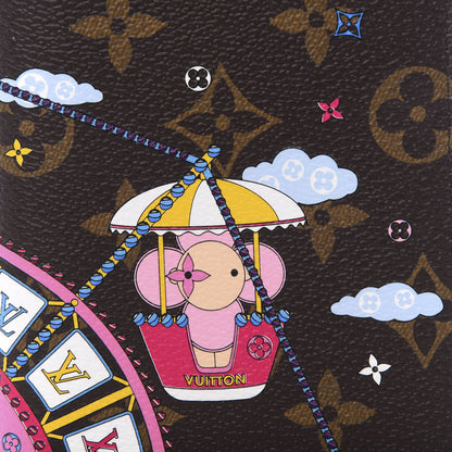 Louis Vuitton Monogram 2020 Christmas Animation Big Wheel Passport Cover Rose Ballerine 7 of 7