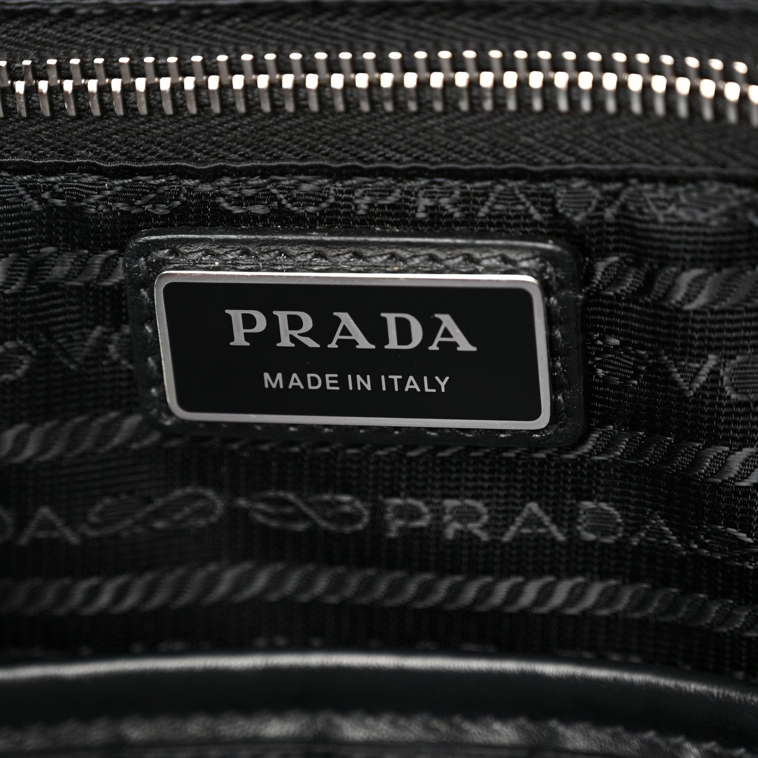 Prada Saffiano Backpack Black 6 of 12