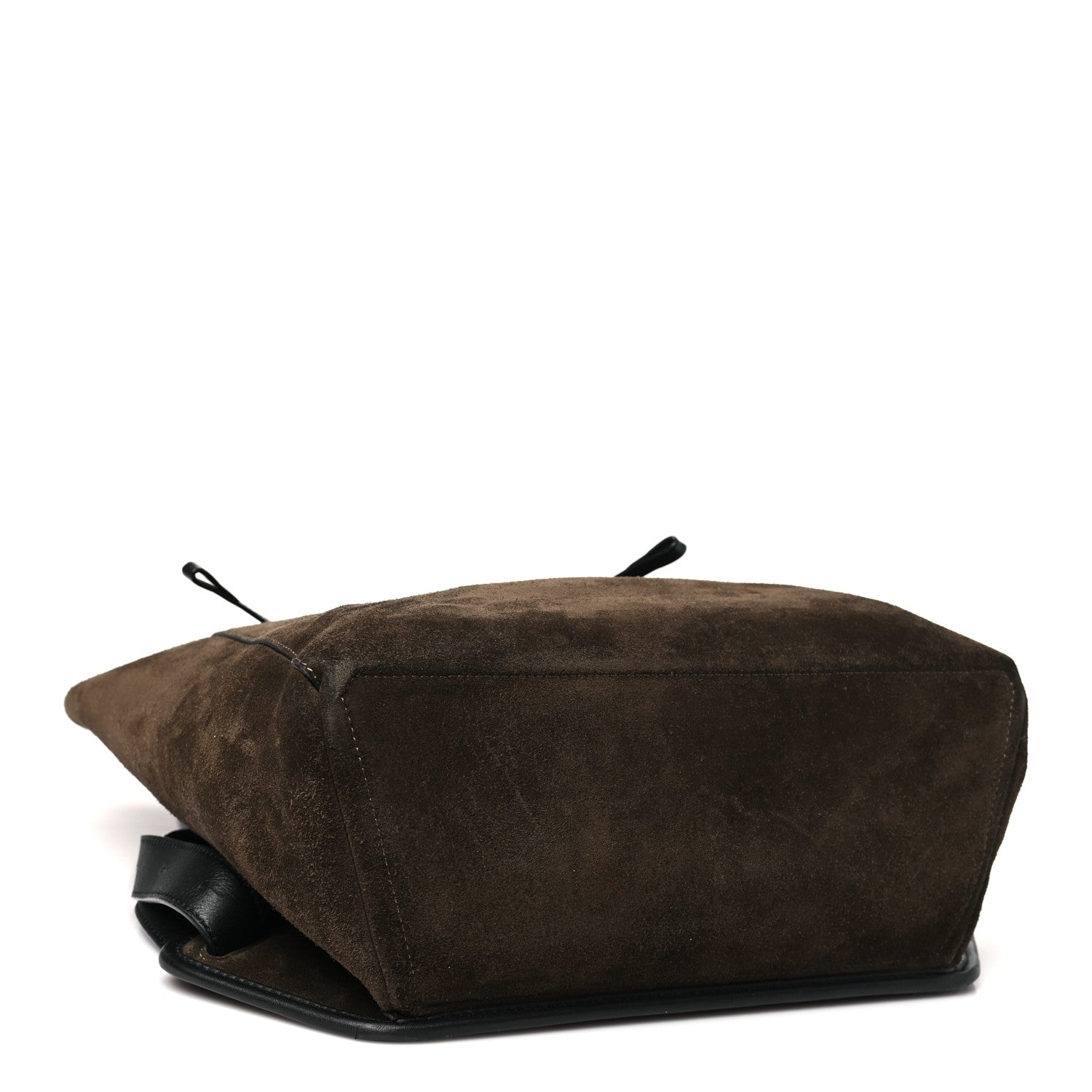 Loewe Suede Calfskin Drawstring Backpack Brown 4 of 9