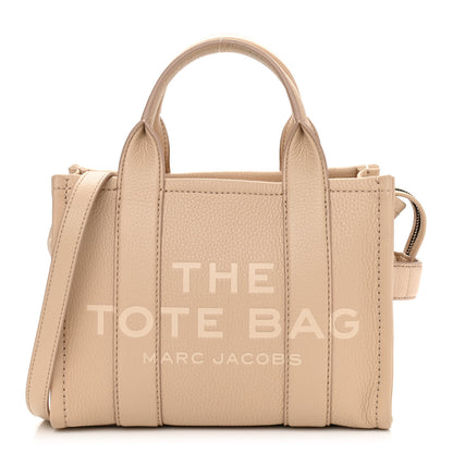 Marc Jacobs Grained Calfskin The Tote Bag Twine 1 of 14