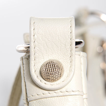 Balenciaga Agneau Giant 12 Silver Hardware Hip White 9 of 10