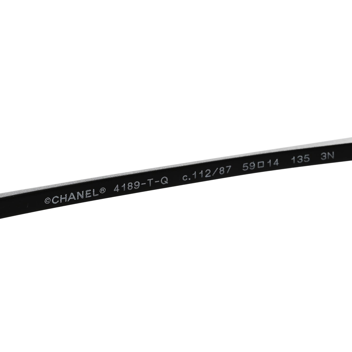 Aviator CC Sunglasses 4189-T-Q Black
