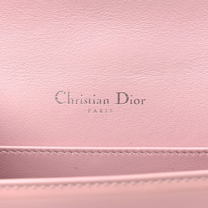 Christian Dior Patent Cannage Lady Dior Convertible Clutch Light Pink 7 of 10