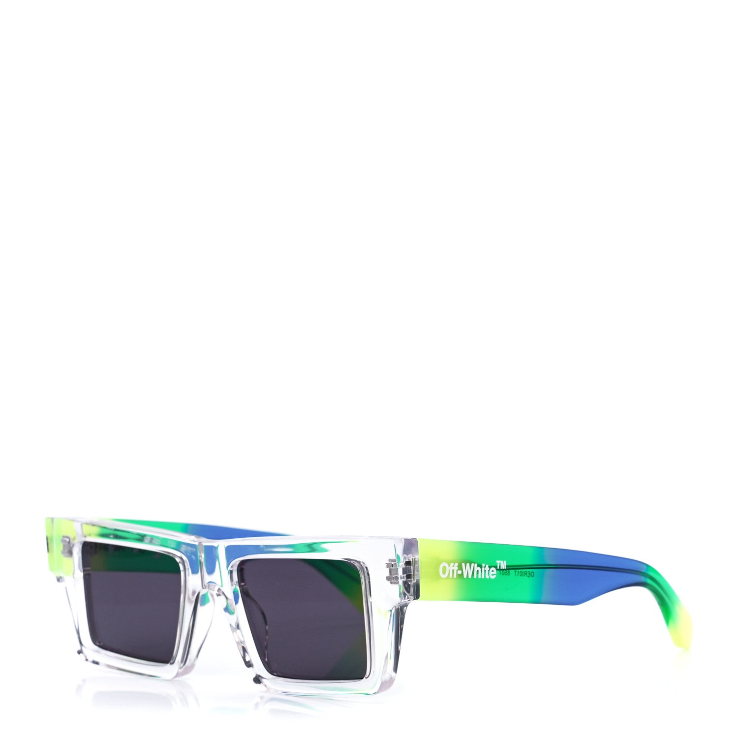Off-White Nassau Sunglasses Transparent Rainbow 1 of 8