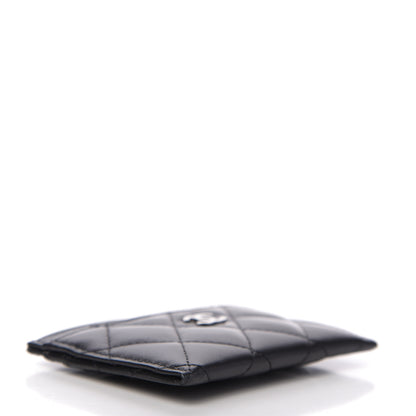 Chanel Lambskin Quilted Card Holder Black 3 of 7
