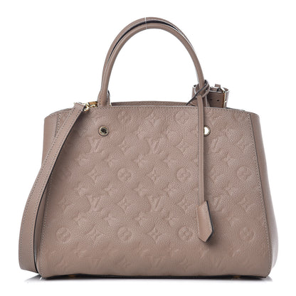 Louis Vuitton Empreinte Montaigne MM Taupe 1 of 13